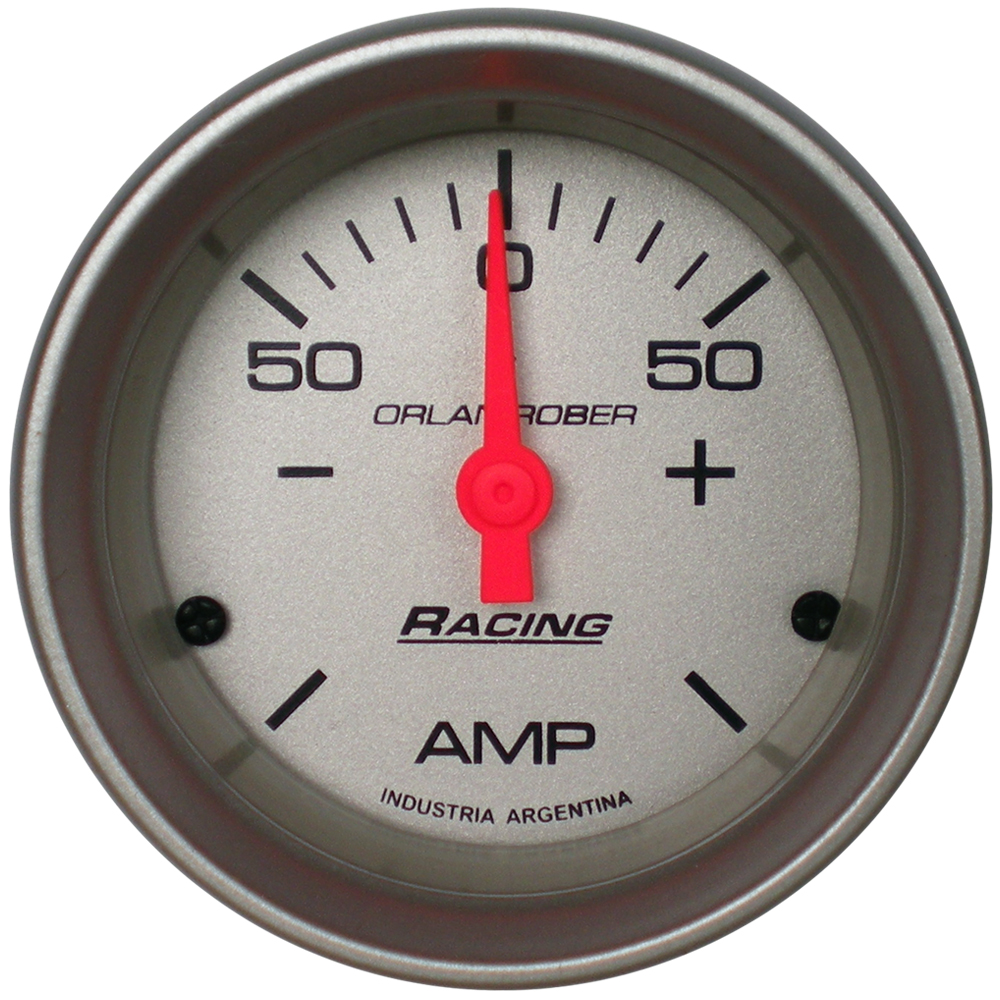 341P50 - AMPERIMETRO 50A - PLATA